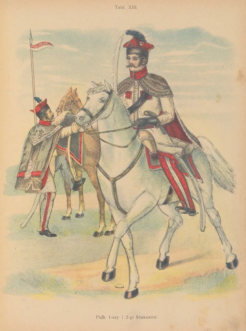 Pulk‎ ‎1 Szy‎ ‎i‎ ‎2 Gi‎ ‎krakusow by Karol Kozłowski - Canvas Print