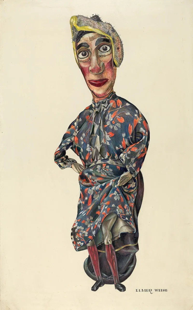 Punchs Sweatheart by Elmer Weise - Canvas Print