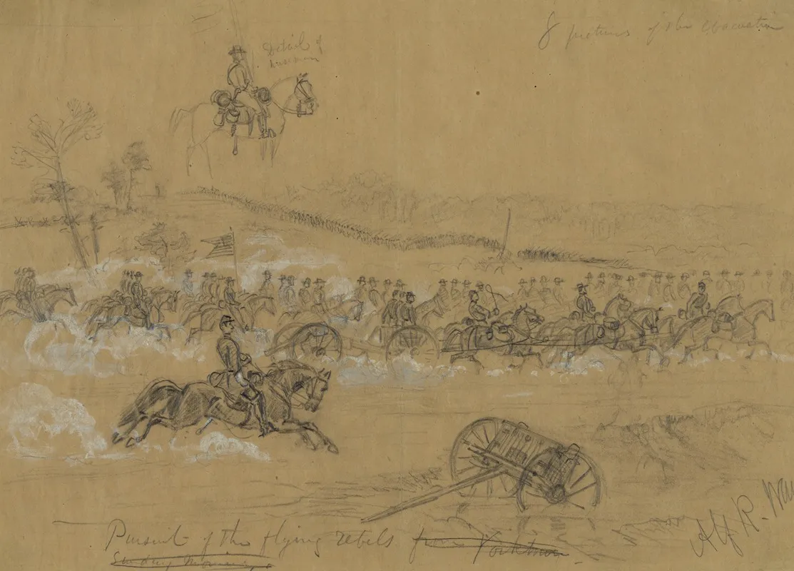 Pursuit Of The Flying Rebels From Yorktown Sunday Morning