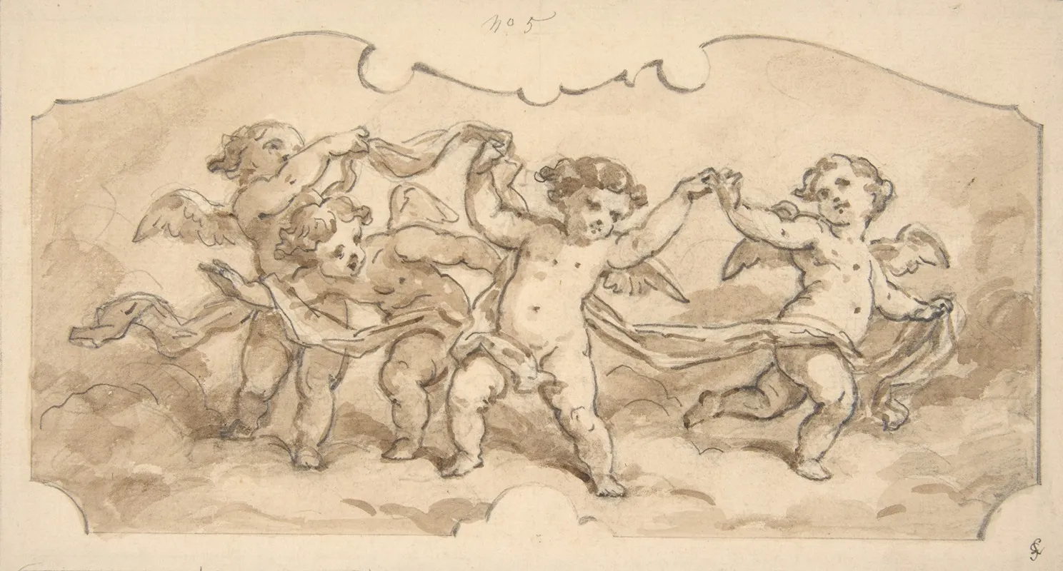 Putti At Play 2