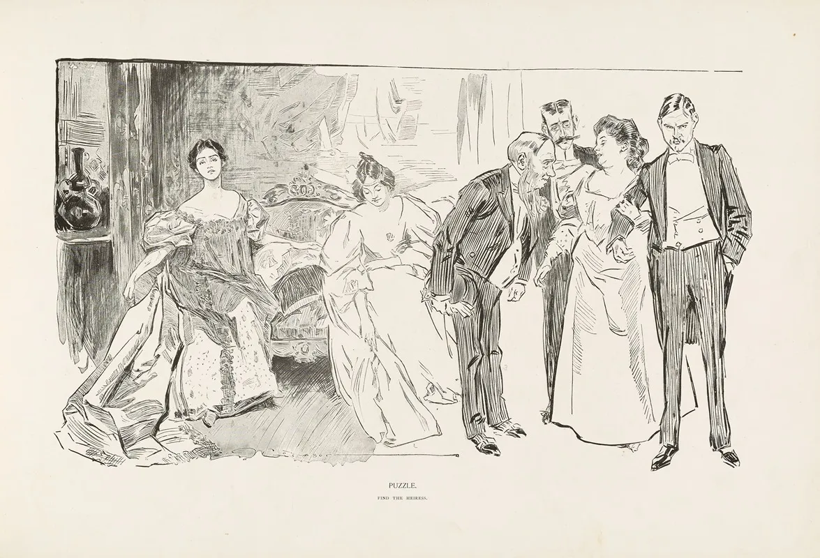 Puzzle Find The Heiress
