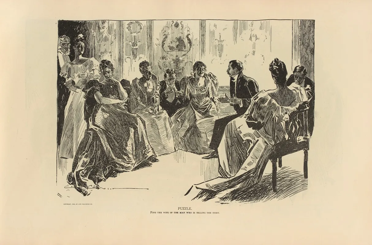 Puzzle Find The Wife Of The Man Who Is Telling The Story 2