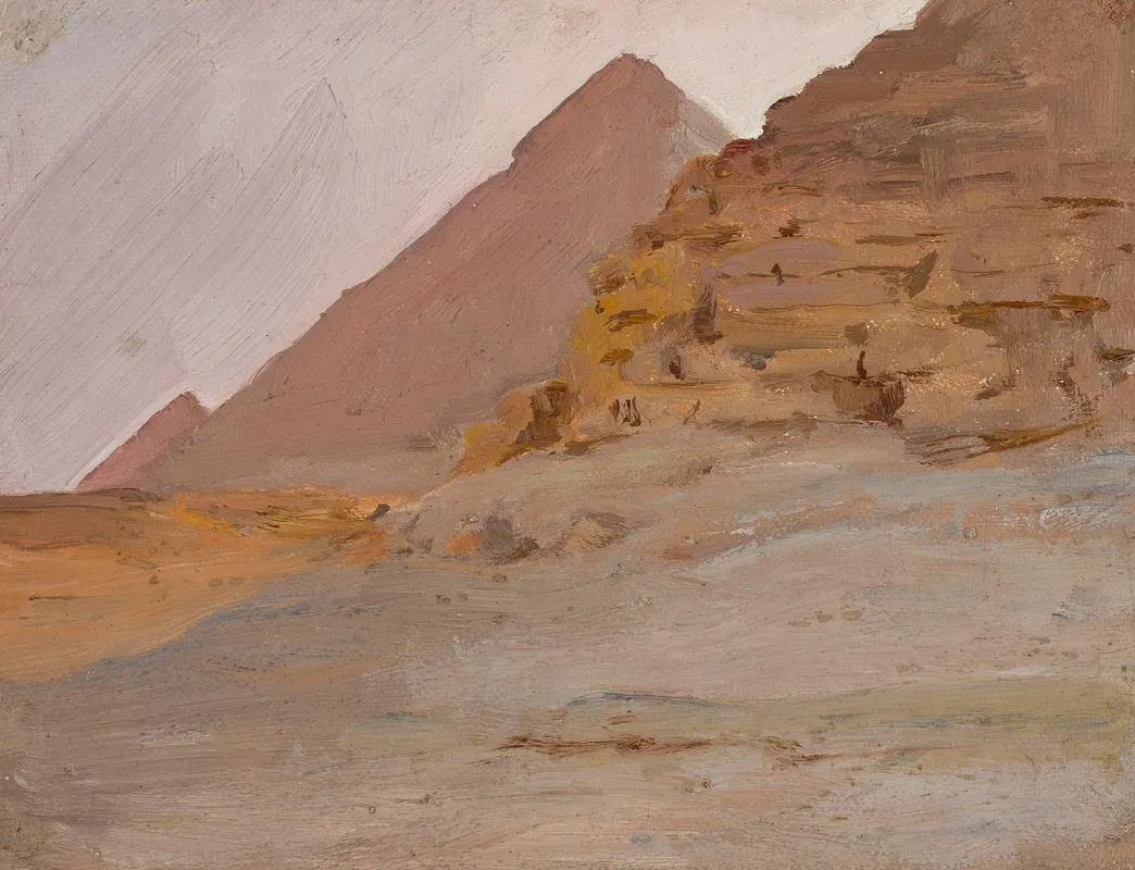Pyramids From The Journey To Egypt