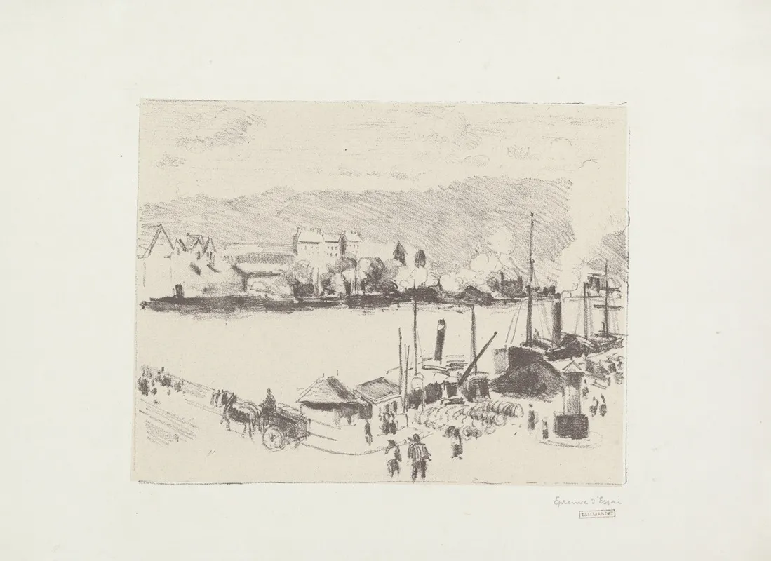 Quai Boieldieu A Rouen