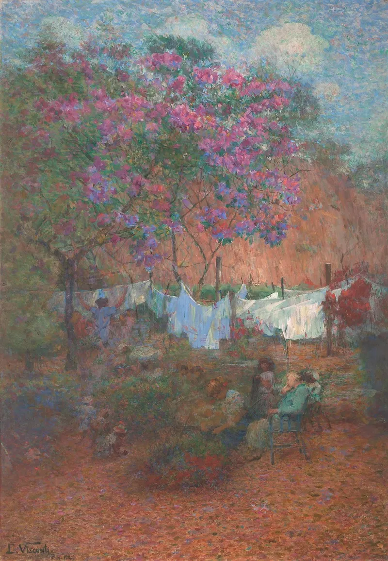 Quaresmas by Eliseu Visconti - Canvas Print