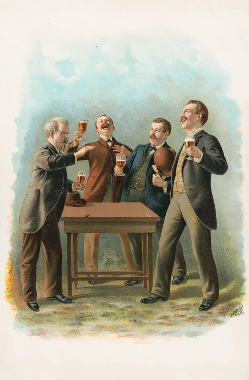 Quartet by Henry Jerome Schile - Canvas Print