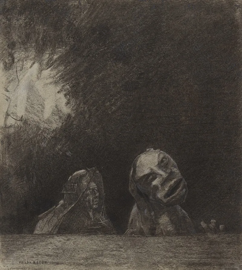 Quasimodo by Odilon Redon - Canvas Print
