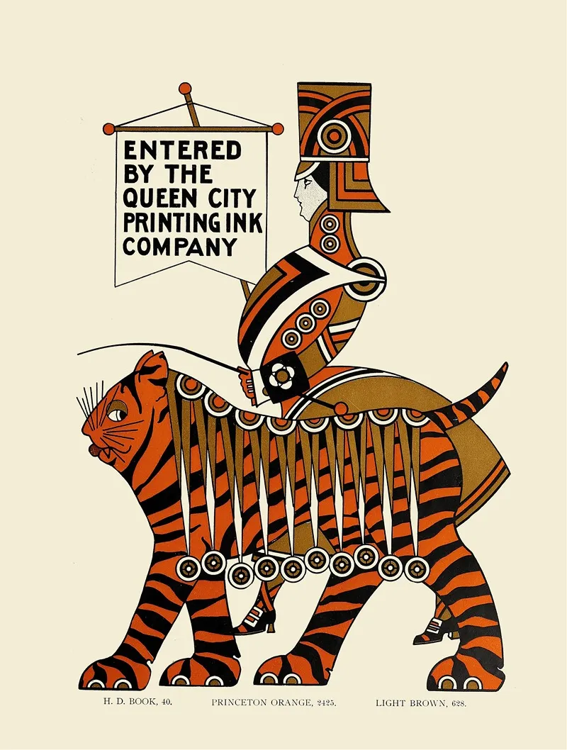 Queen City Ink Ad 10 by Augustus Jansson - Canvas Print