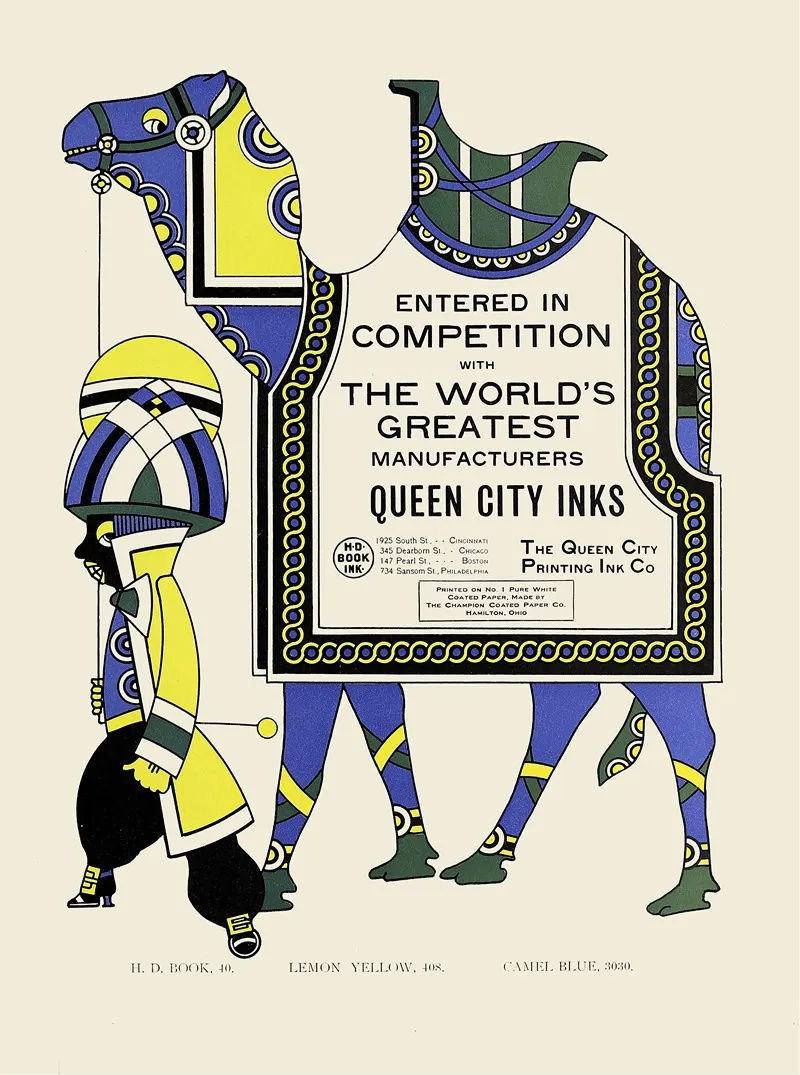 Queen City Ink Ad 28 by Augustus Jansson - Canvas Print