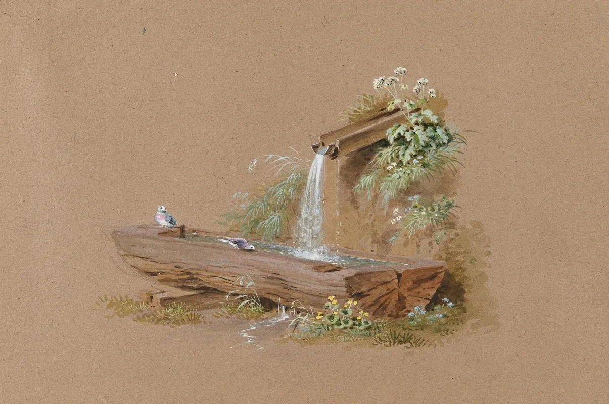 Quelle Mit Brunnen