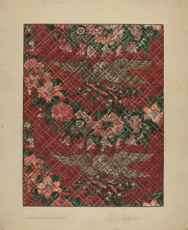 Quilt 16 by Daniel Fletcher - Canvas Print