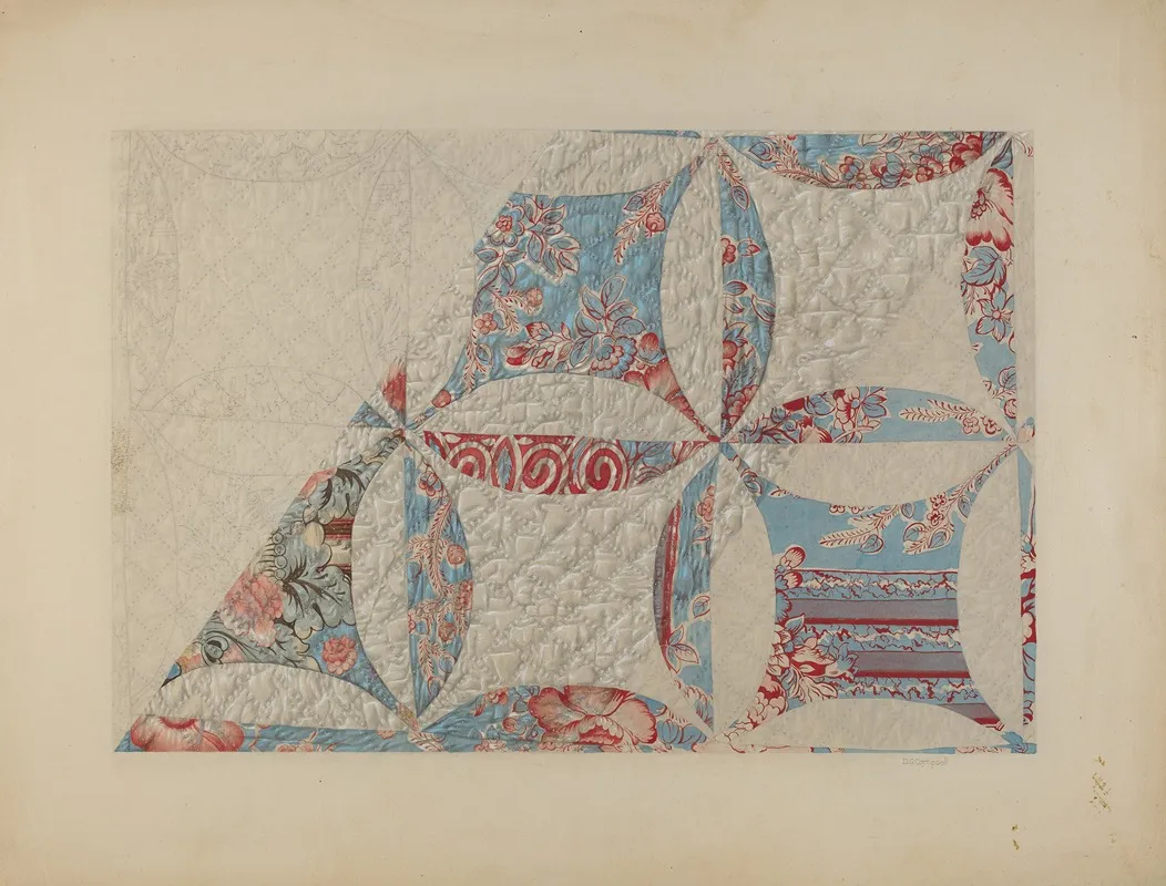 Quilt 22 by Douglas Campbell - Canvas Print