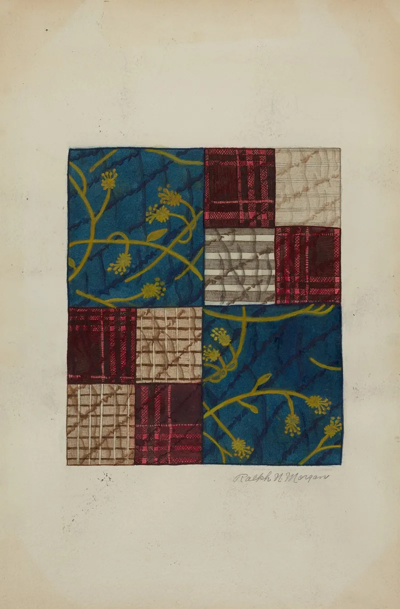 Quilt 79 by Ralph N. Morgan - Canvas Print