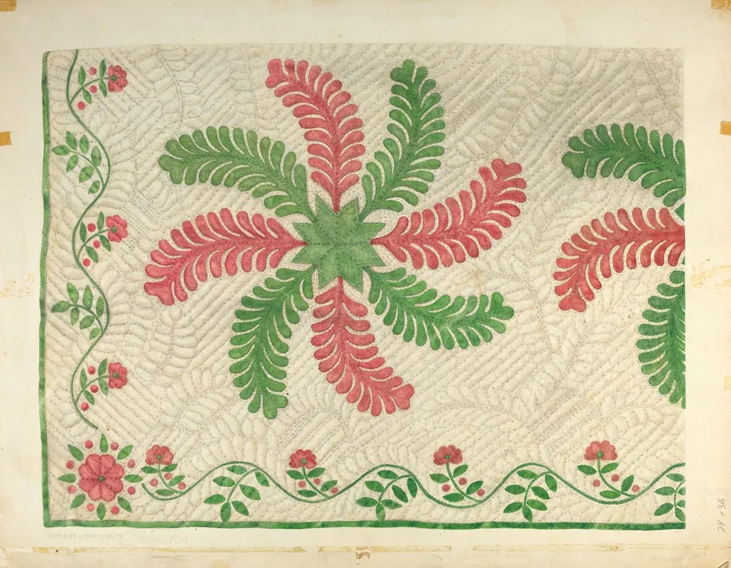Quilt Applique Pattern