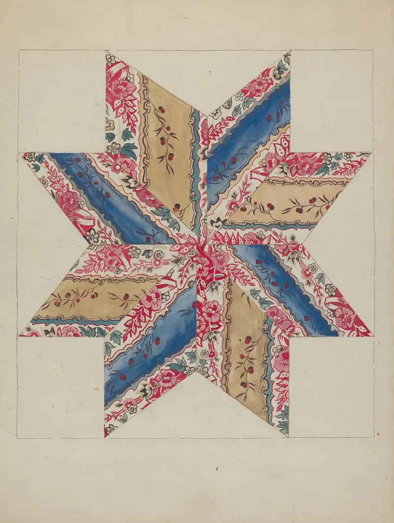 Quilt Applique Stars