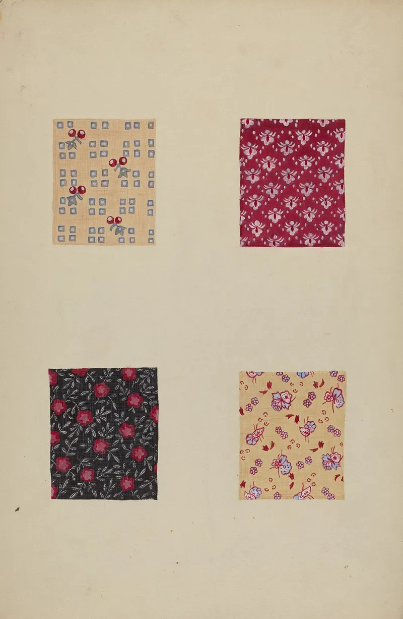 Quilt Patches 13 by Katherine Hastings - Canvas Print