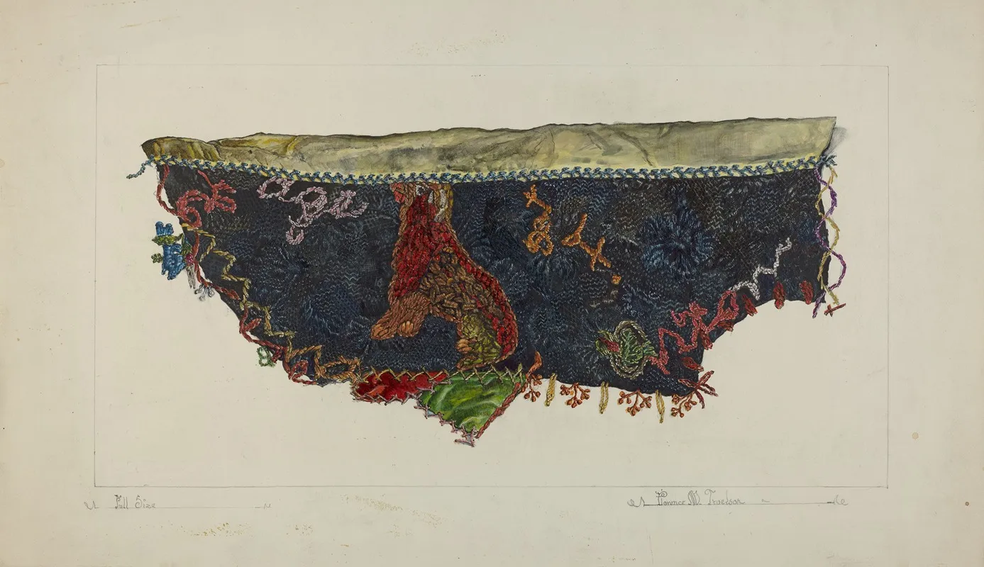 Quilt Section Patchwork by Florence Truelson - Canvas Print