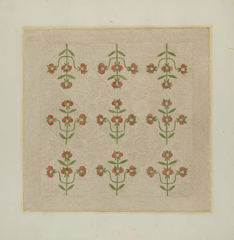 Quilt Tulip Pattern 2