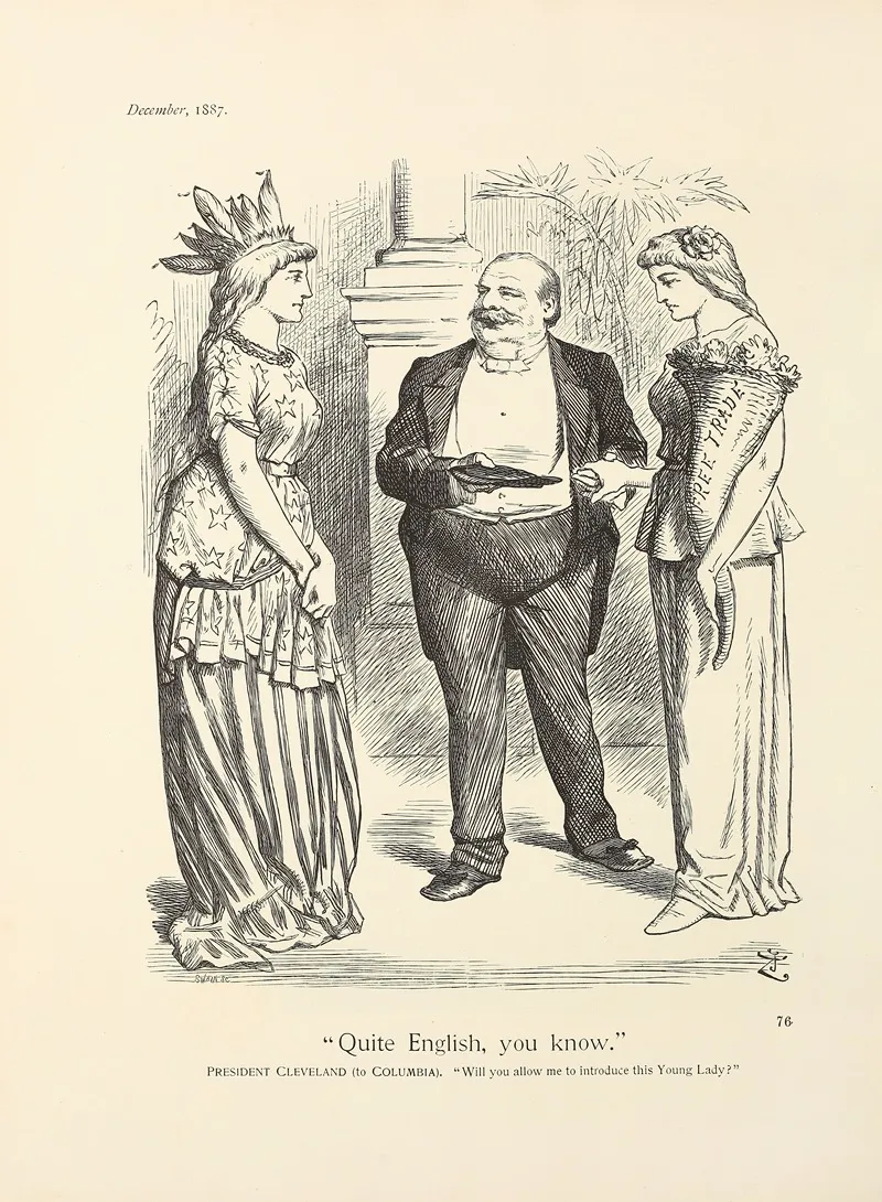 Quite English You Know by Sir John Tenniel - Canvas Print
