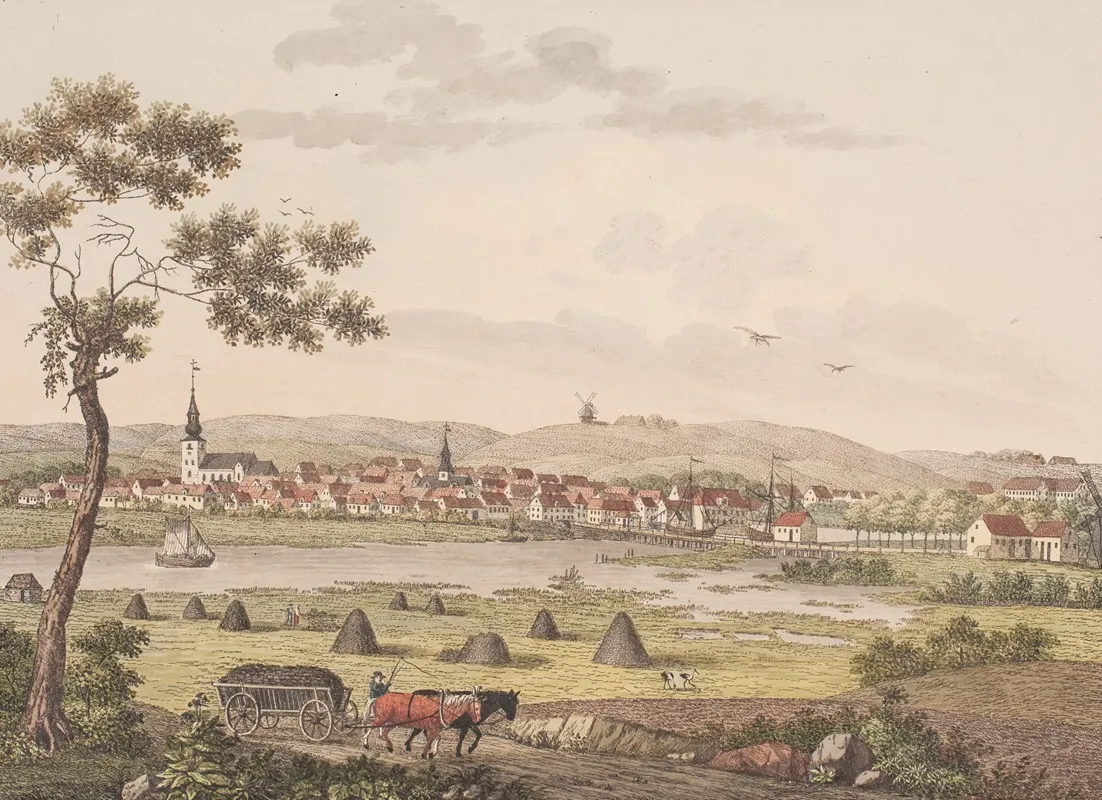 Randers by Søren L. Lange - Canvas Print