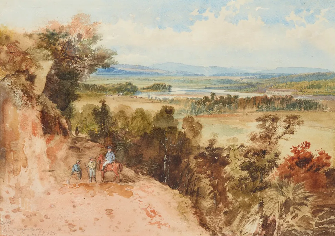 Rangitikei From Westoe W Fox Esqs Station