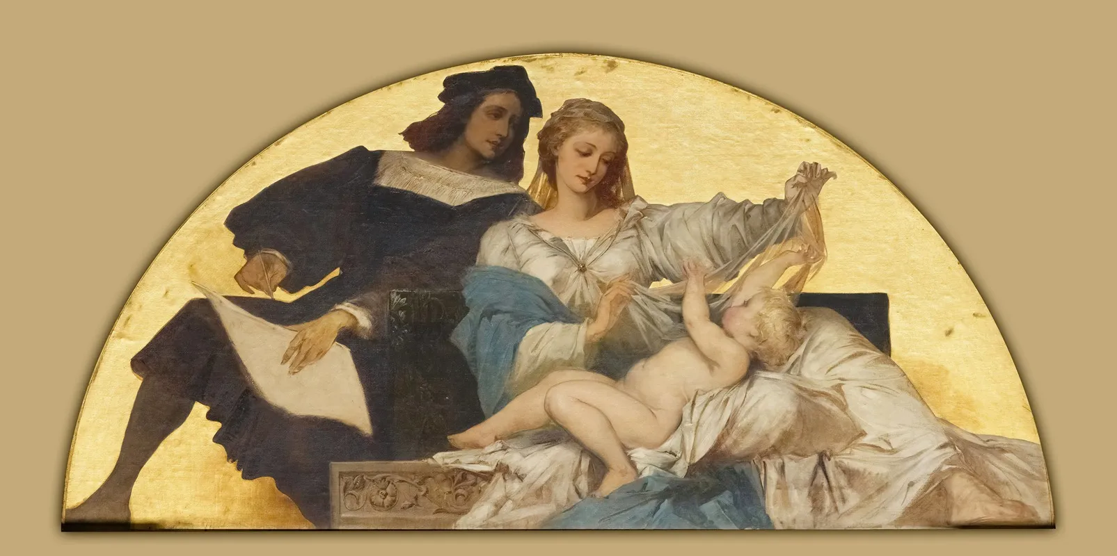 Raphael by Hans Makart - Canvas Print