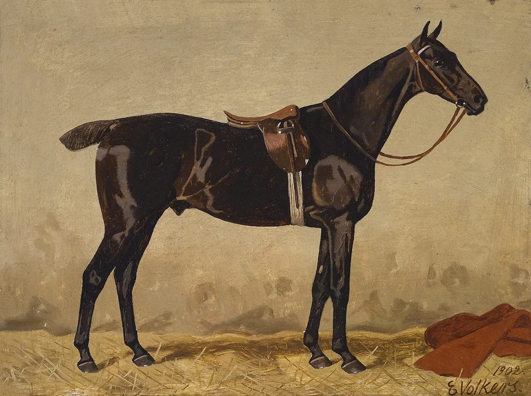 Rappe by Emil Volkers - Canvas Print