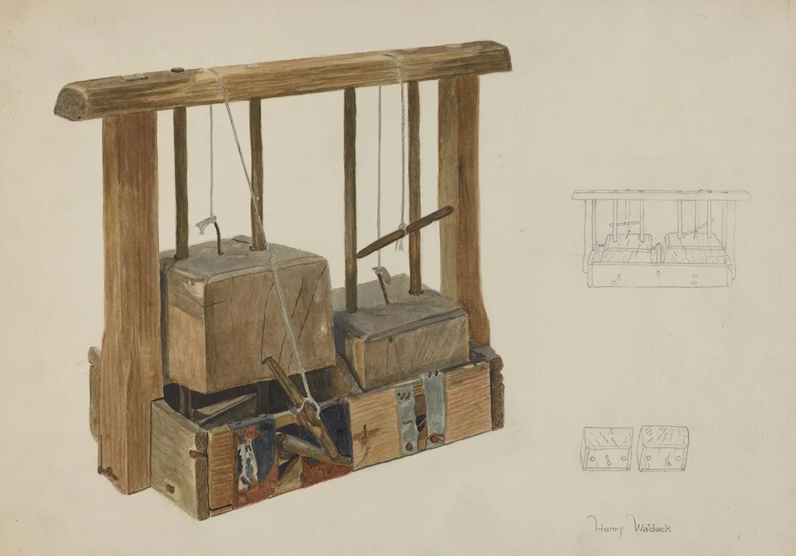 Rat Trap by Henry Waldeck - Canvas Print