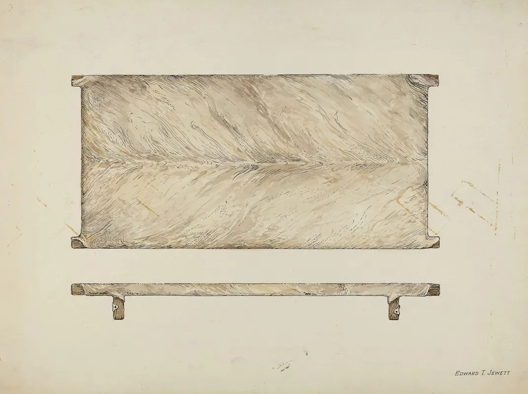 Rawhide Bedstead by Edward Jewett - Canvas Print