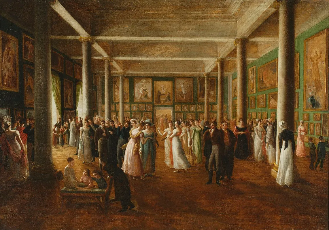 Reception At The Exhibition