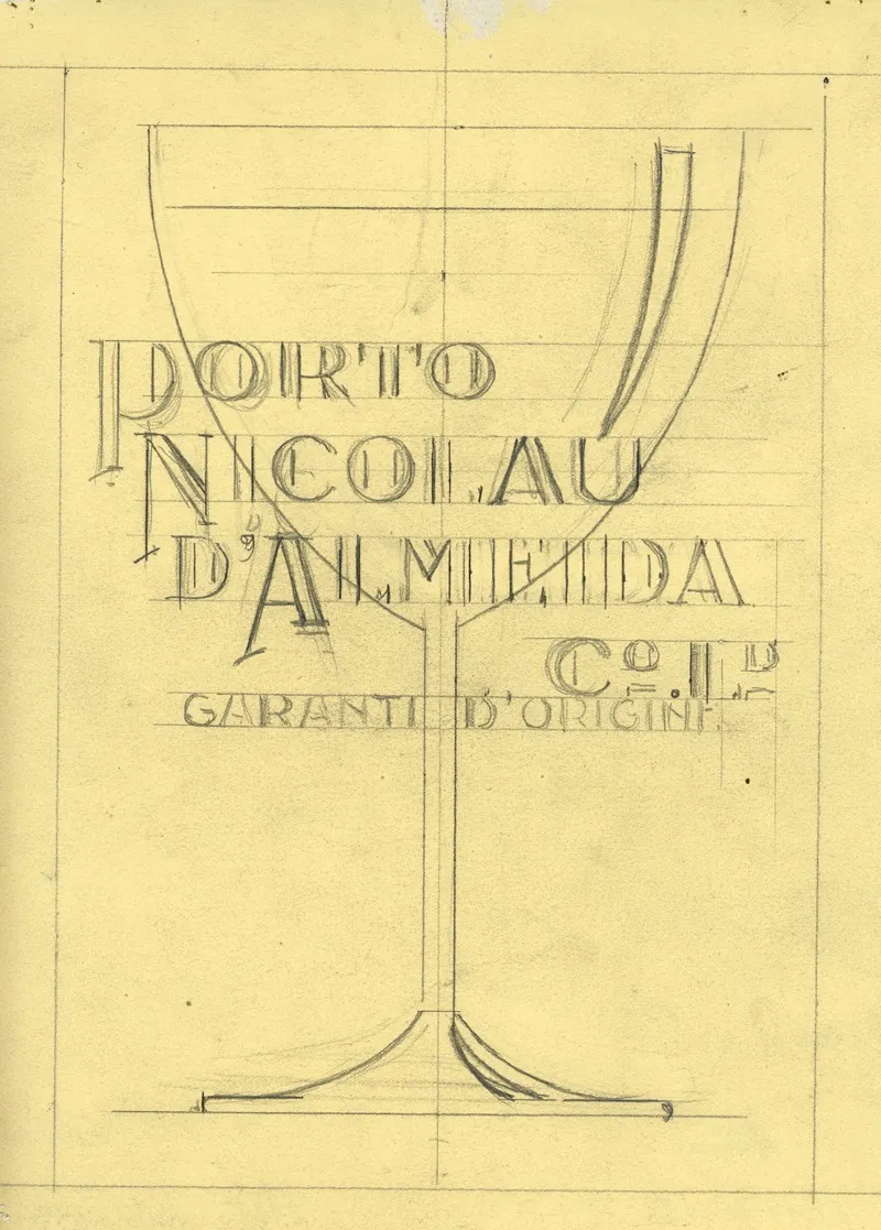 Reclameontwerp Voor Porto Nicolau Dalmeida
