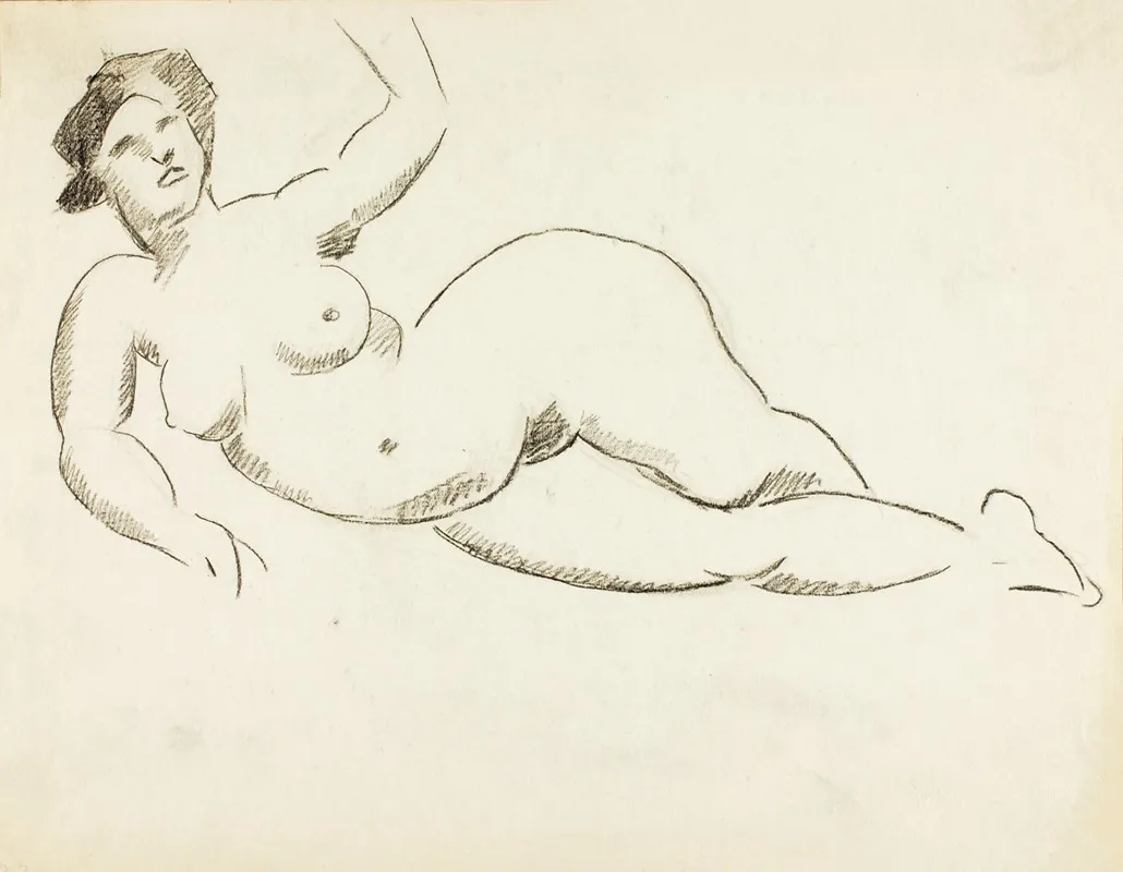 Reclining Female Nude 35