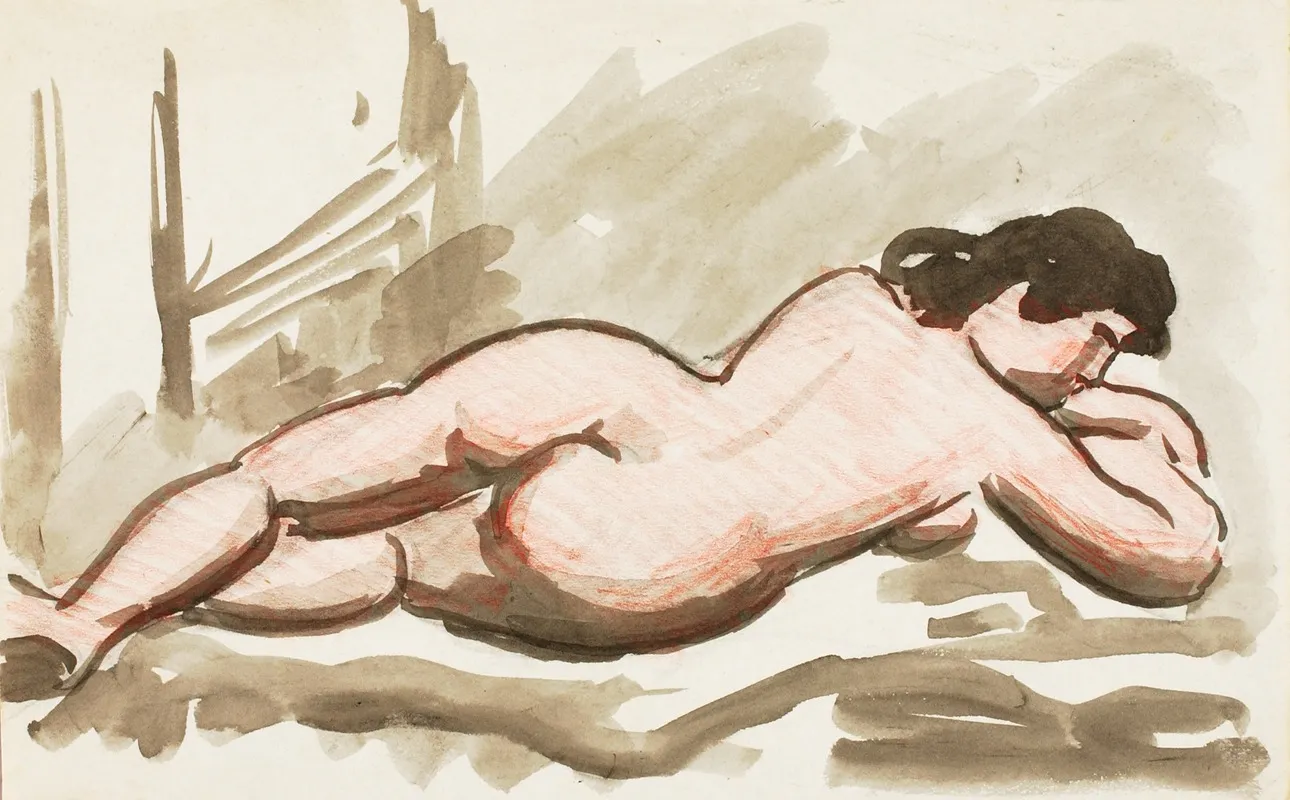 Reclining Female Nude 44