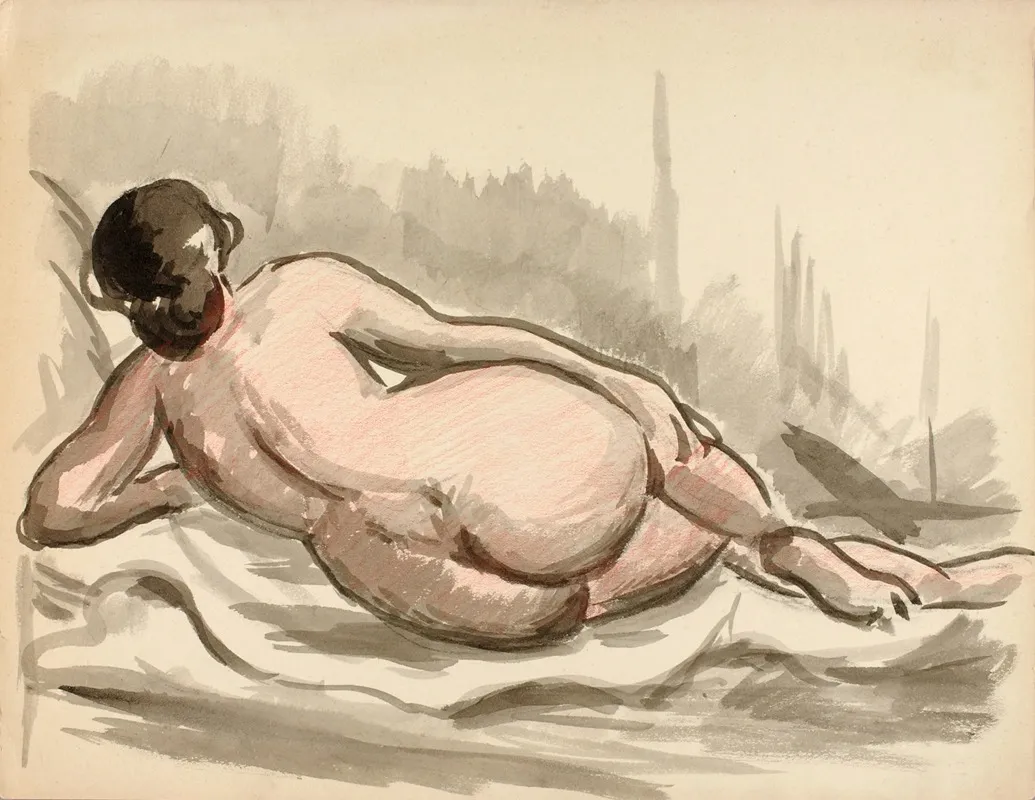 Reclining Female Nude 54