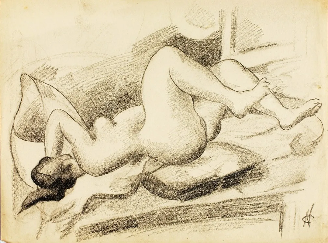 Reclining Female Nude Vi