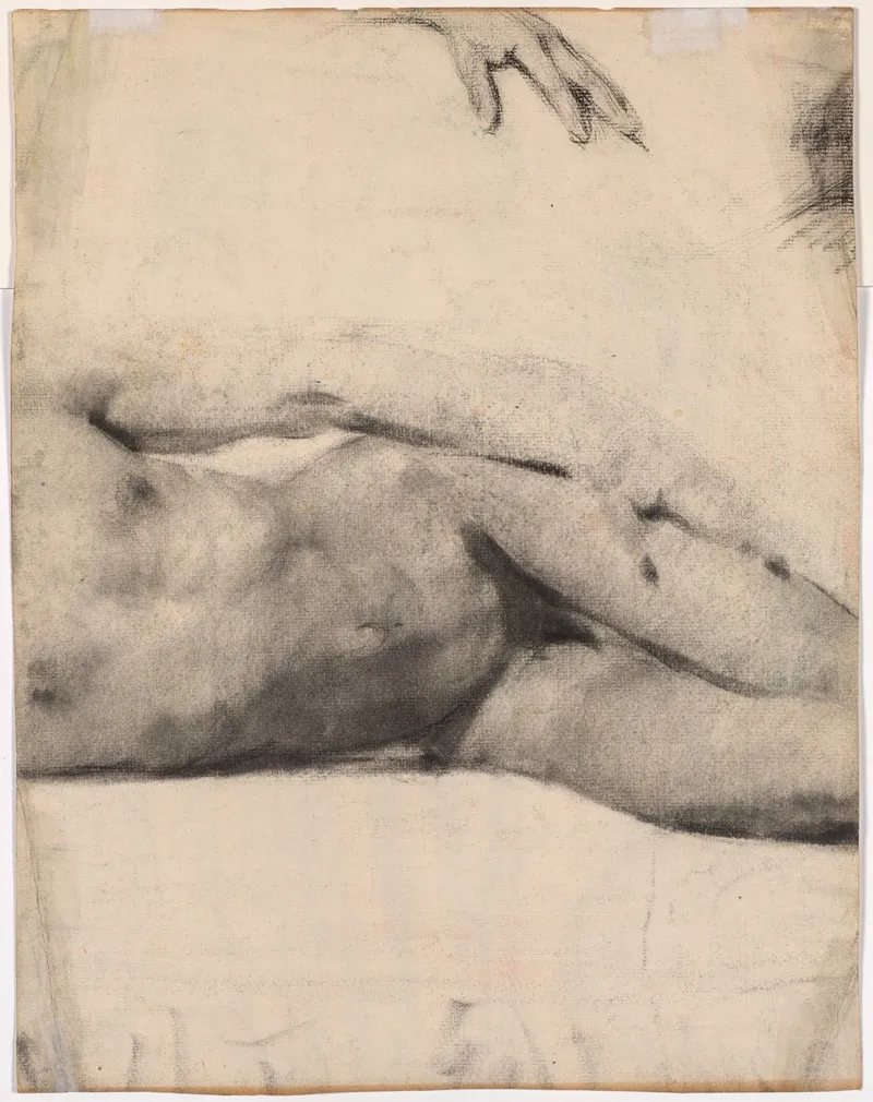 Reclining Male Nude 10
