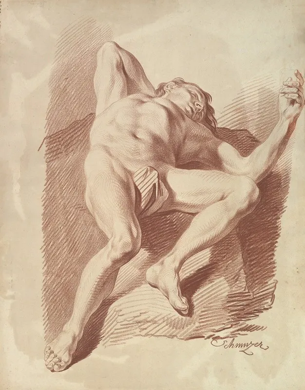 Reclining Male Nude 7