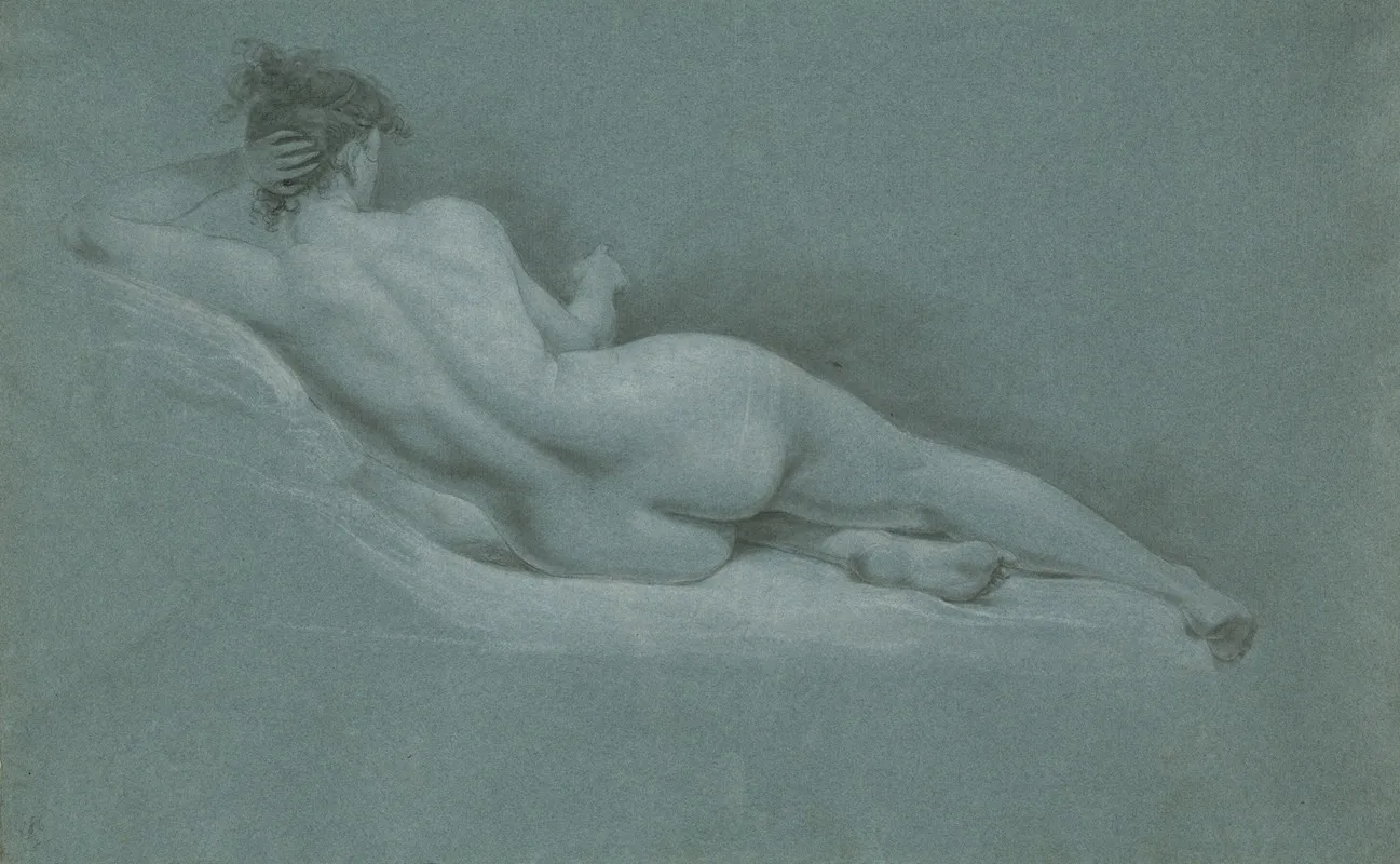 Reclining Nude Back View