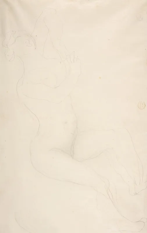Reclining Nude Female Figure