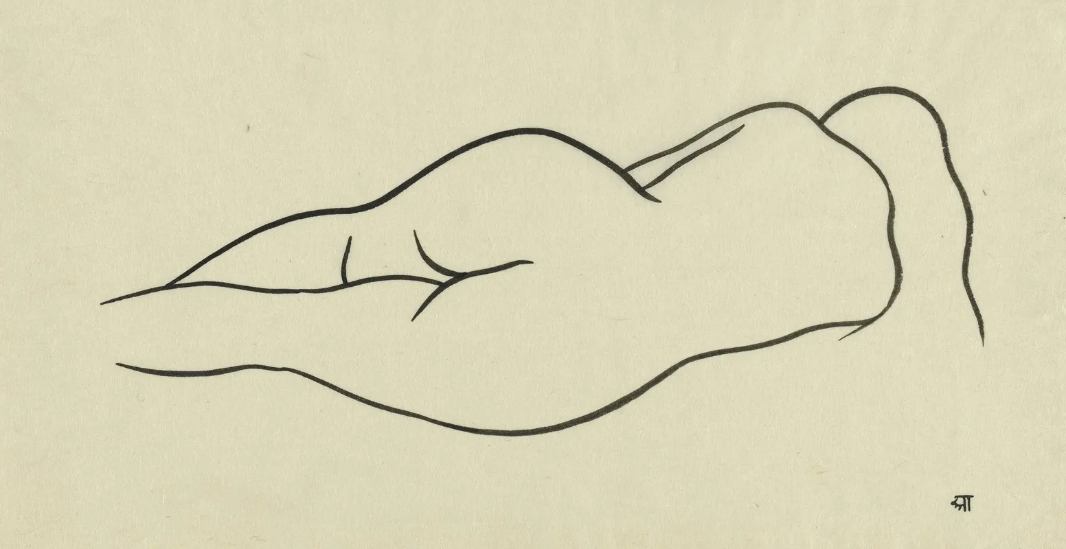 Reclining Nude Woman 5