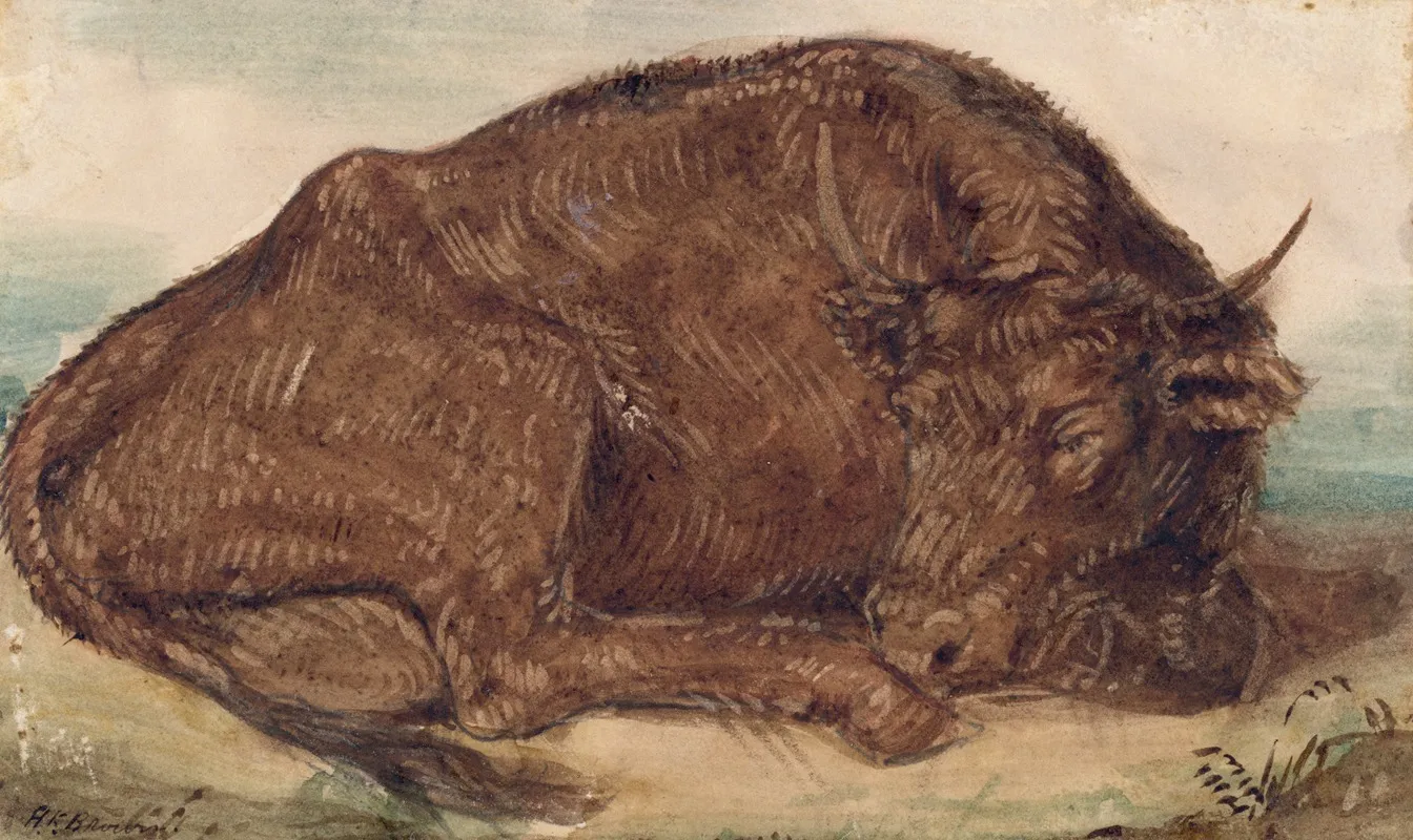 Recumbent Bull