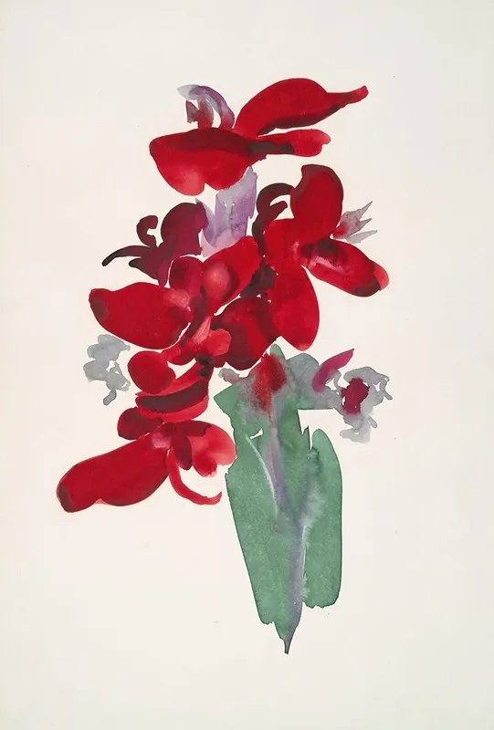 Red Canna by Georgia O’Keeffe - Canvas Print