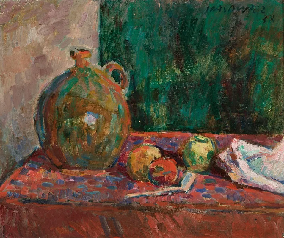 Red Green Still Life