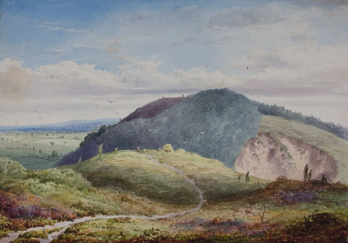 Rednal From Cofton by Elijah Walton - Canvas Print