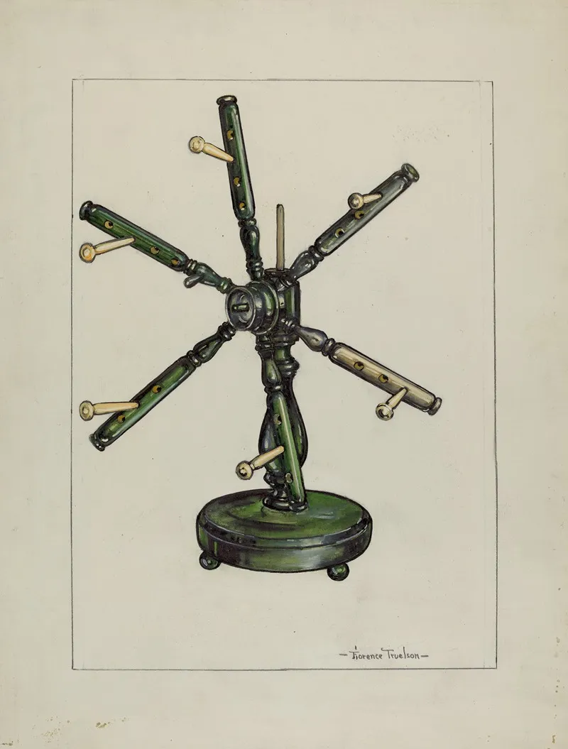 Reel 2 by Florence Truelson - Canvas Print