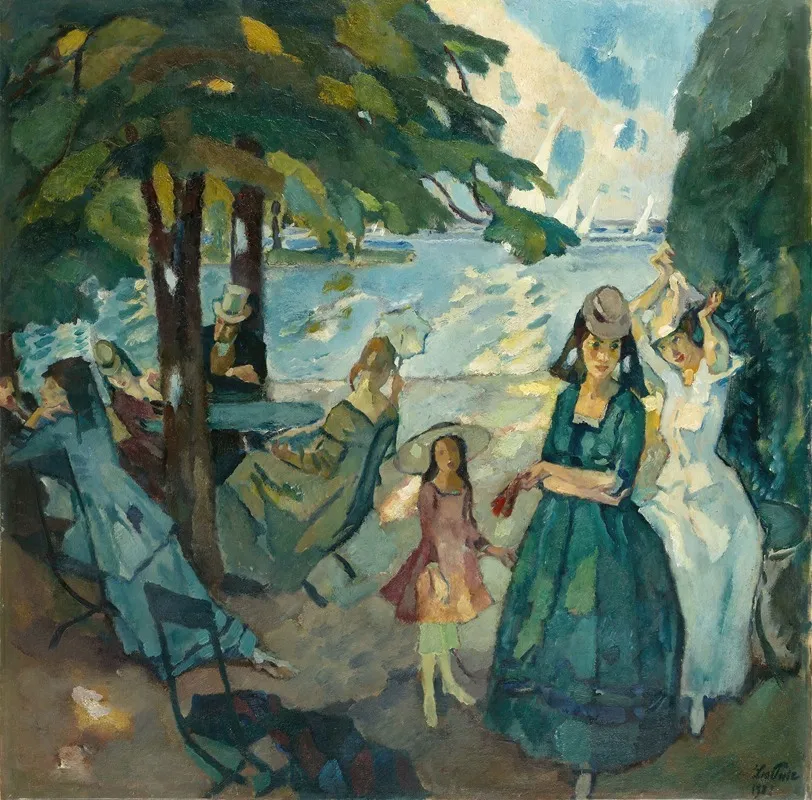 Regatta 2 by Leo Putz - Canvas Print