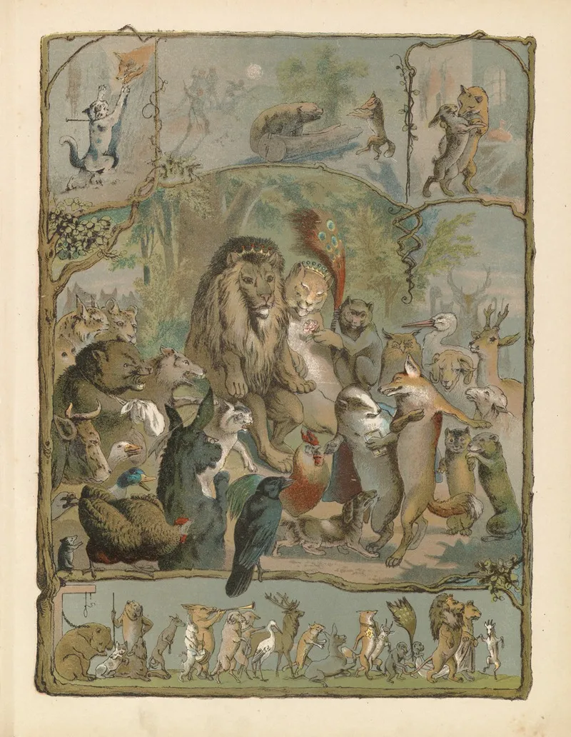 Reintje De Vos by Carl Offterdinger - Canvas Print