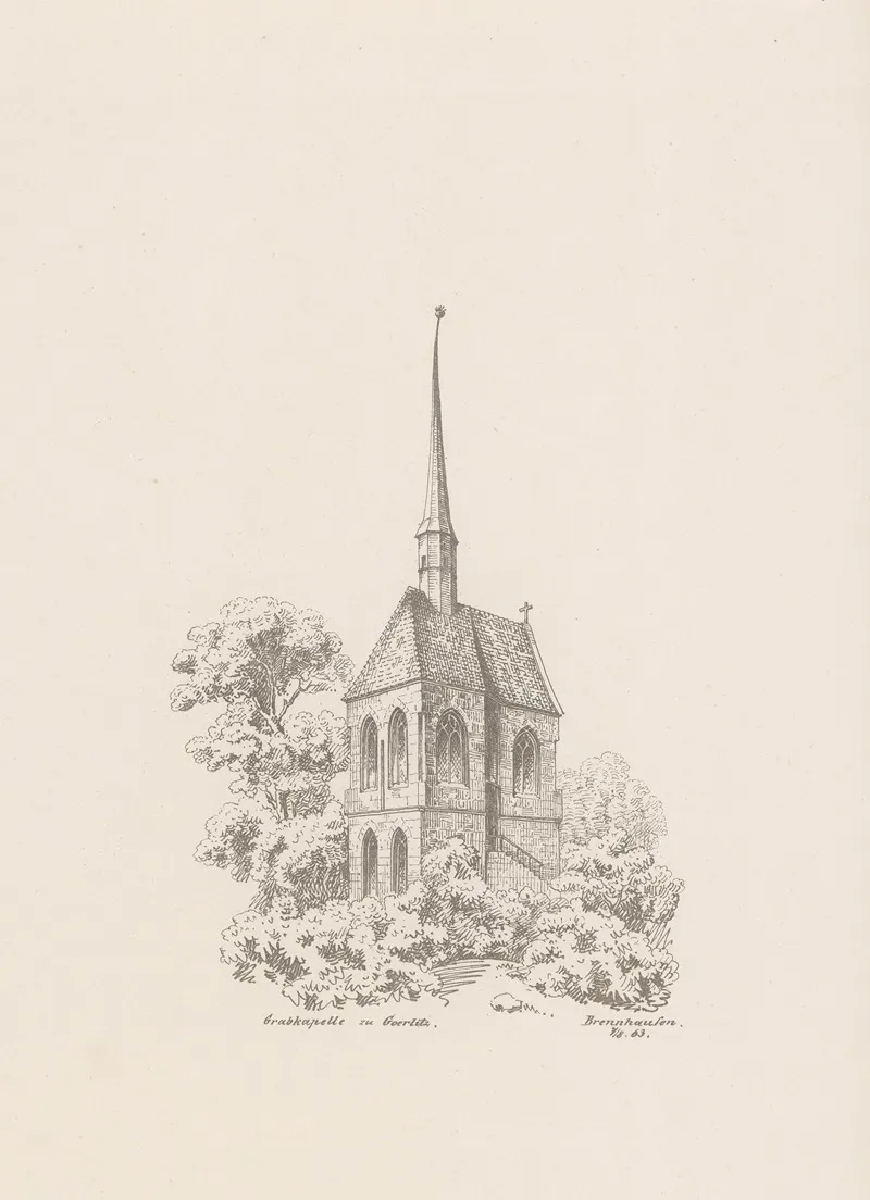 Reise Album 1863 Pl 02 by Burchard Gebrüder - Canvas Print