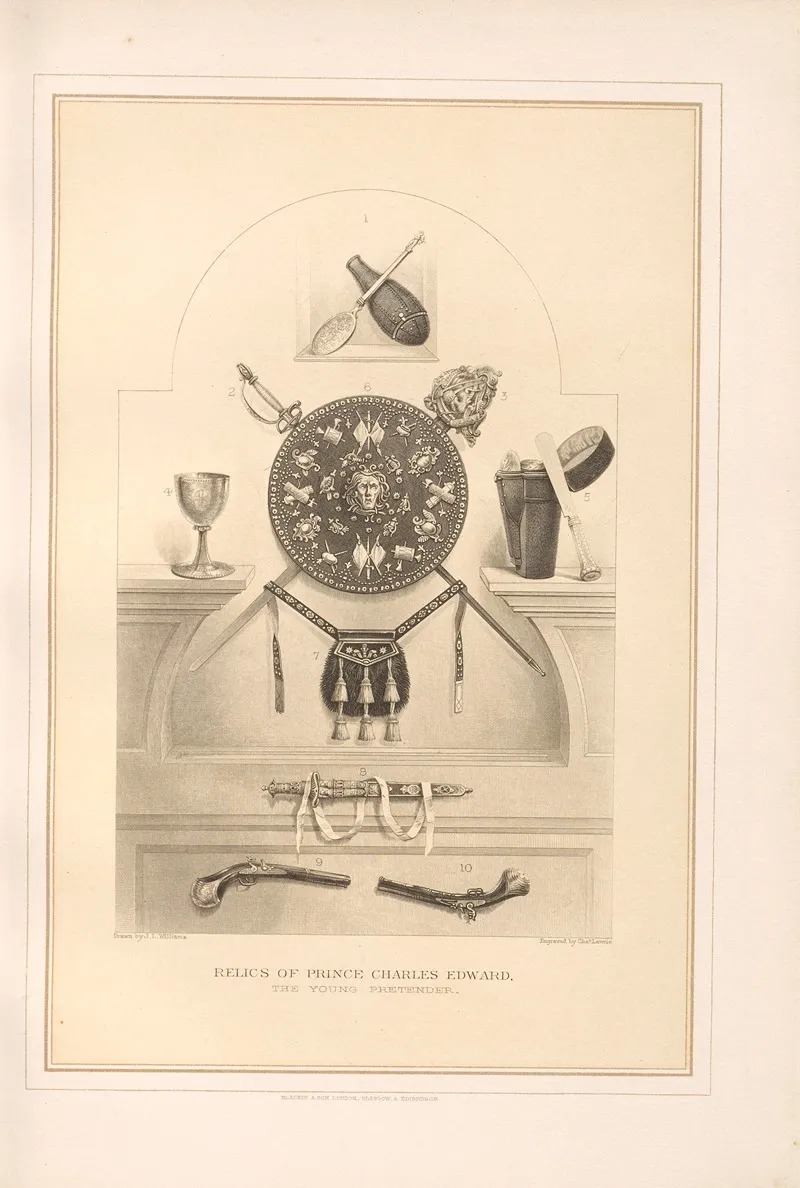 Relics Of Prince Charles Edward by Thomas Archer - Canvas Print