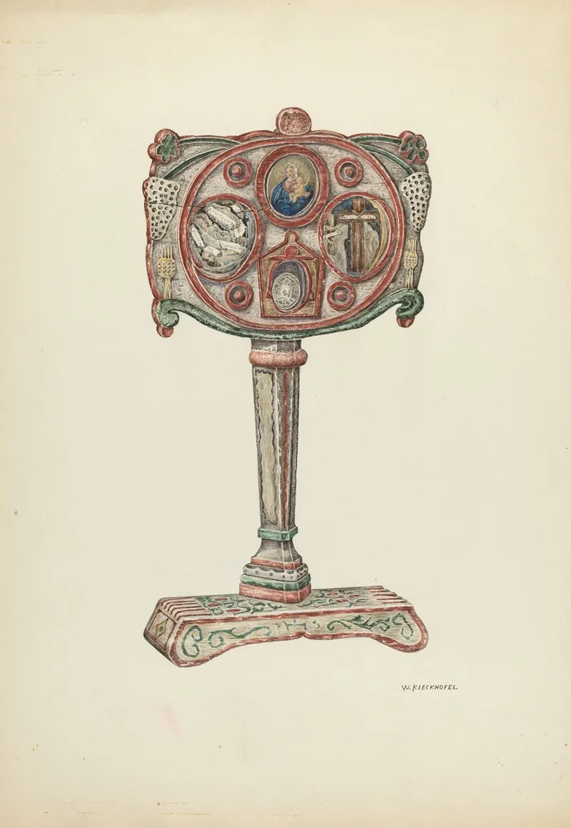 Reliquary Of Father Junipero Serra